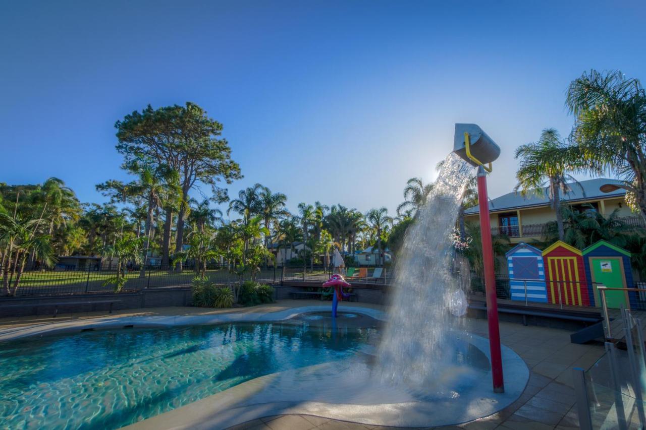 Wairo Beach Holiday Park Tabourie Lake Eksteriør billede