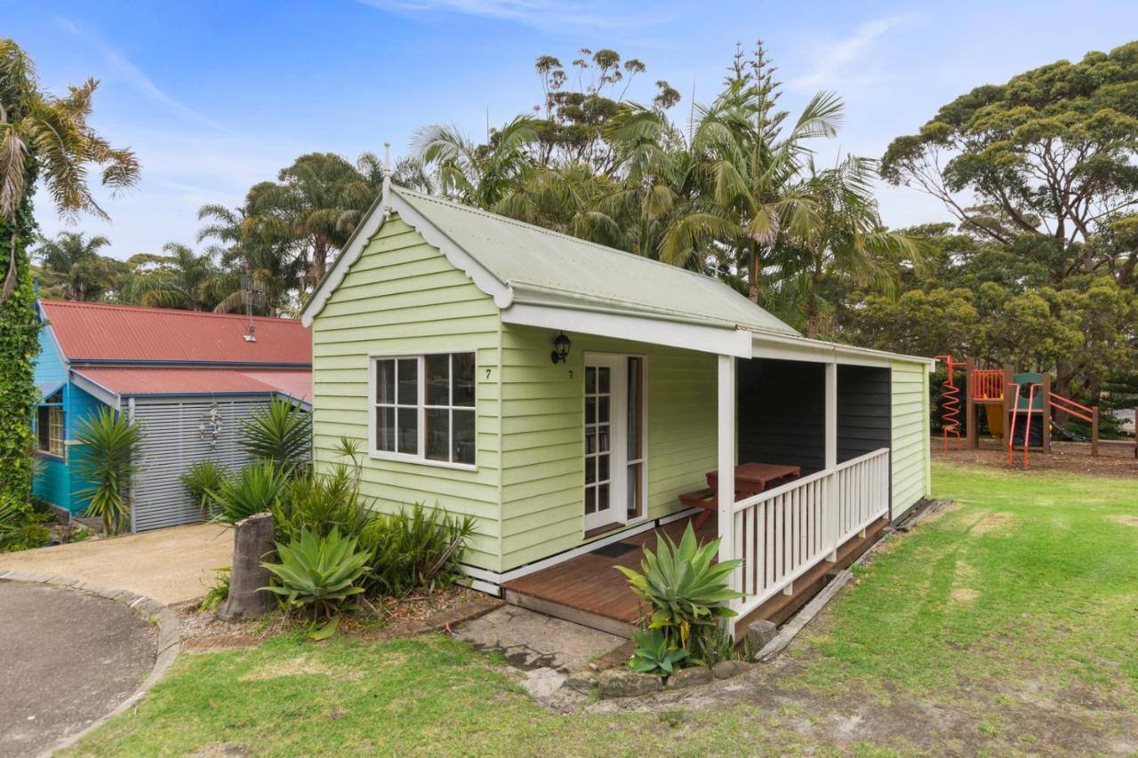 Wairo Beach Holiday Park Tabourie Lake Eksteriør billede
