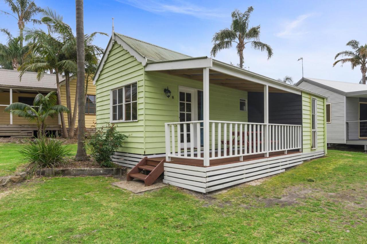 Wairo Beach Holiday Park Tabourie Lake Eksteriør billede