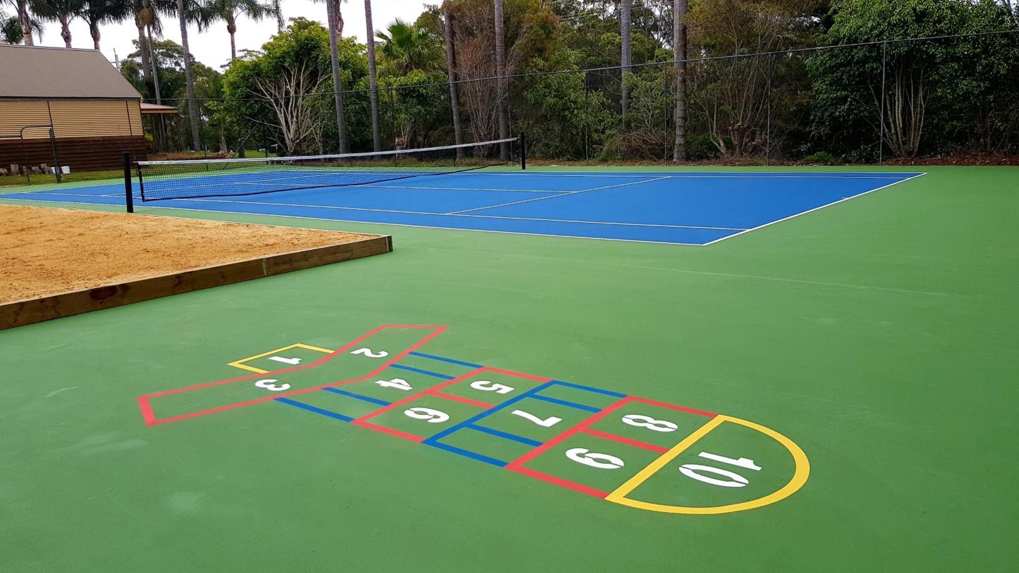 Wairo Beach Holiday Park Tabourie Lake Eksteriør billede