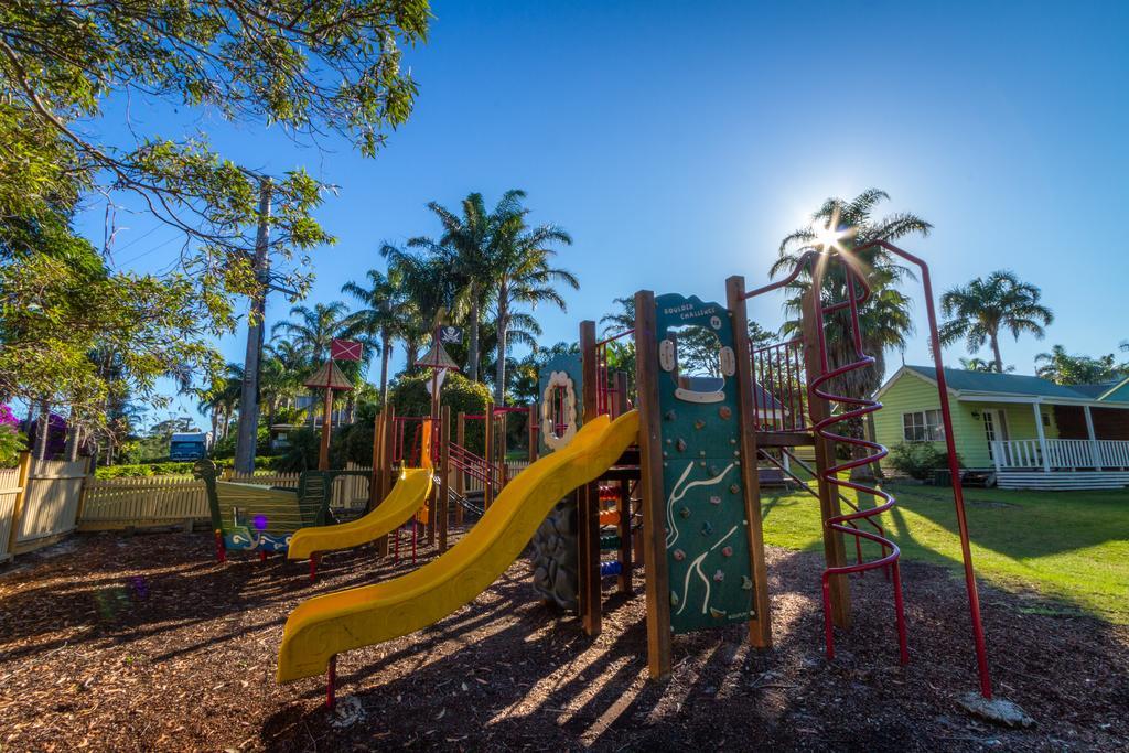Wairo Beach Holiday Park Tabourie Lake Eksteriør billede