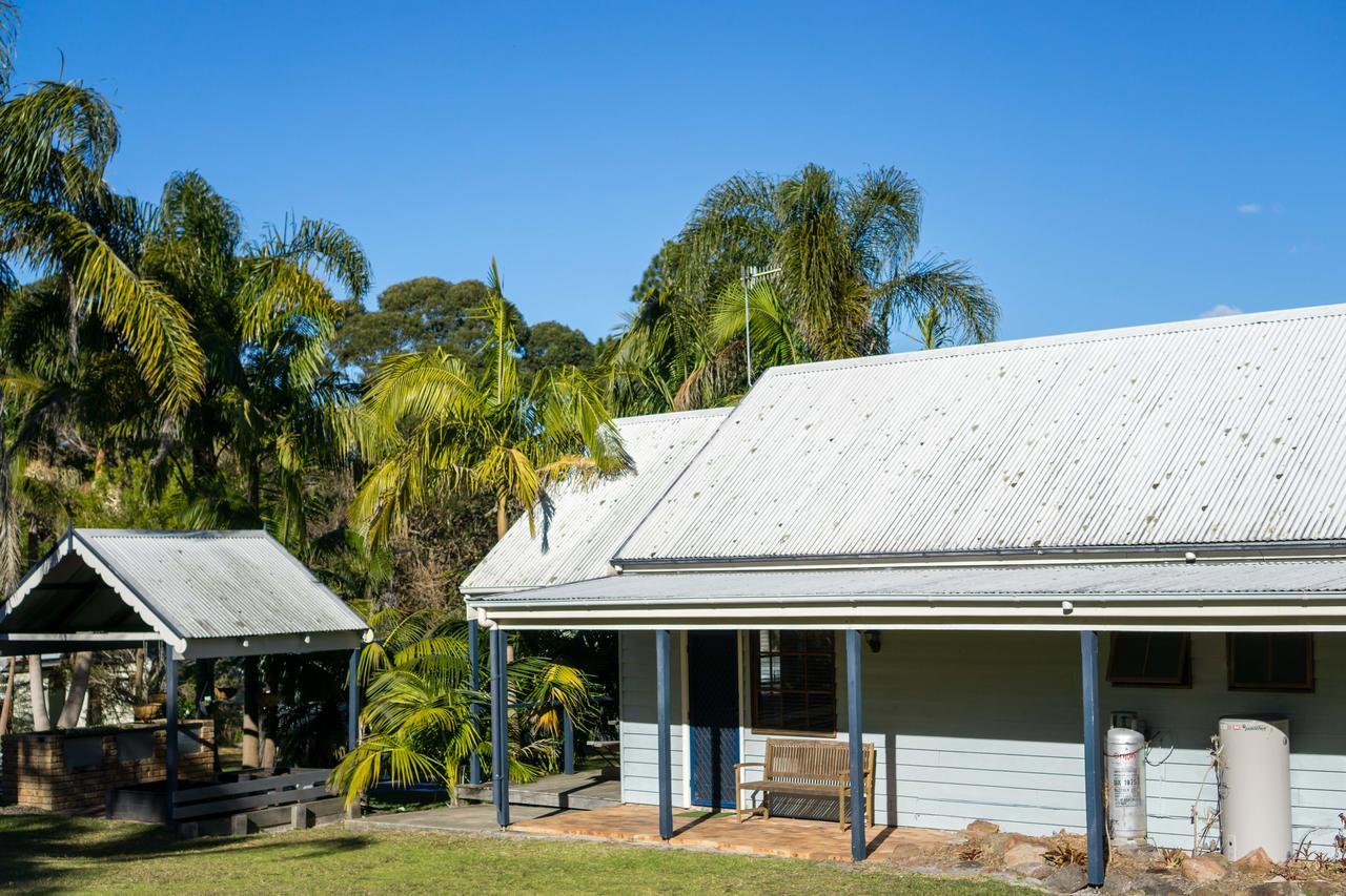 Wairo Beach Holiday Park Tabourie Lake Eksteriør billede